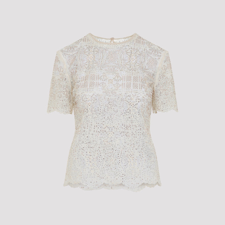 Ermanno Scervino Top - Nude & Neutrals | a5622bf2d62abead492d3475c31a6c119d14c88c