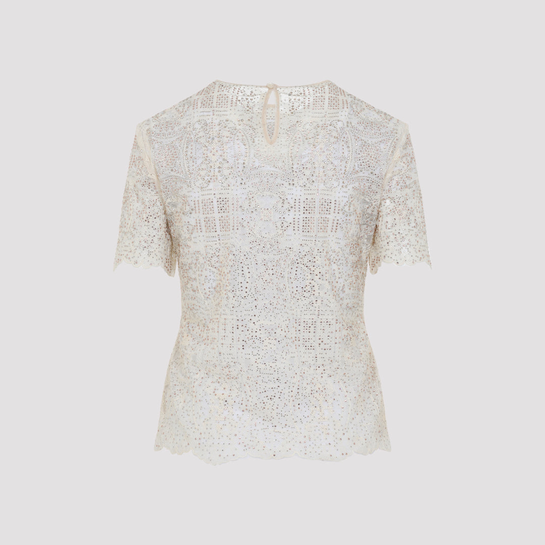 Ermanno Scervino Top - Nude & Neutrals | 23781f695af7bab9adfc319a776cf6c72c51a6a2