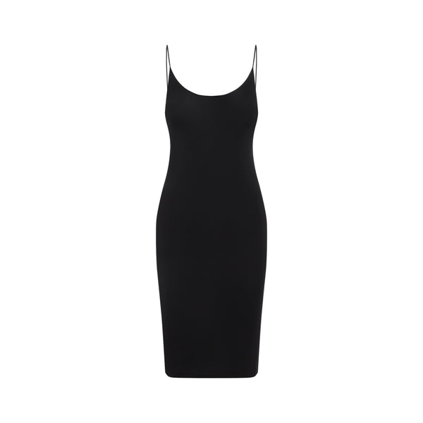 Black Open-Back Cassandre Knit Dress