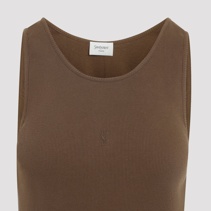 Saint Laurent Top - Marrone | ef3b538fedf236052ff253b41cbbded644b2150e