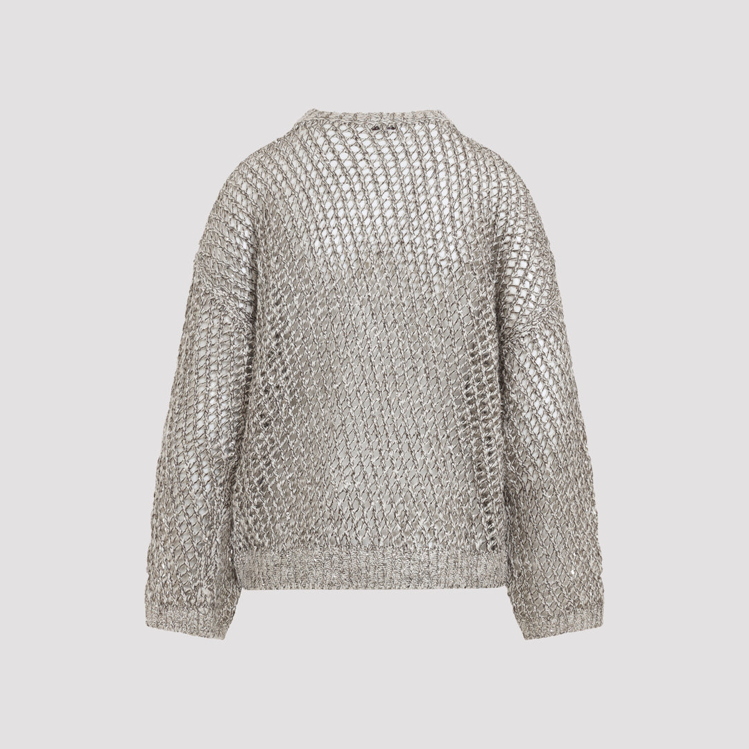 Brunello Cucinelli Pullover - Nude & Neutrals | e1ca8a2e7b3a1076fce1c38e1666c97f6e1b3808