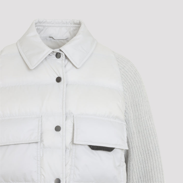 Brunello Cucinelli Down jackets - Grey | 267ebf2c590620981d073b95e1f0a3ffb51c98e9