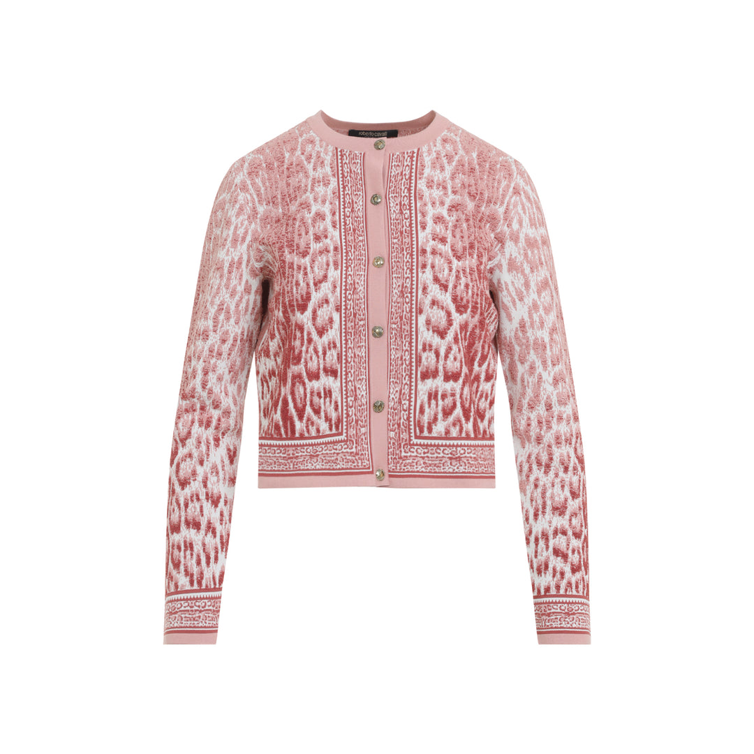 Roberto Cavalli Cardigan - Pink & Purple | 212c895f5cc49c77f5e865eca5ff48b114018b51