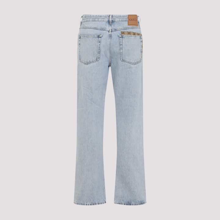 Gucci Regular & straight leg - Blu | 3227af8577091faa284dd7968751ea1c2126a0b5