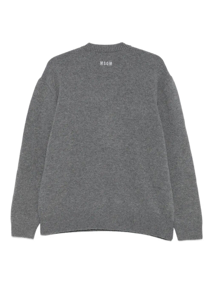 Msgm Pullover - Grey | e94636031c245ae8299f7206d3e1d20573e7a233