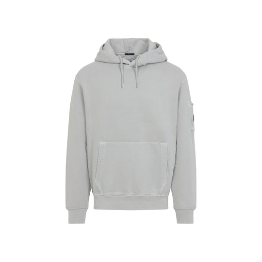 Light Grey Cotton Hoodie