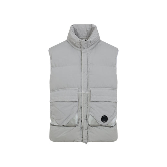 Light Grey Chrome-R Polyamide Gilet