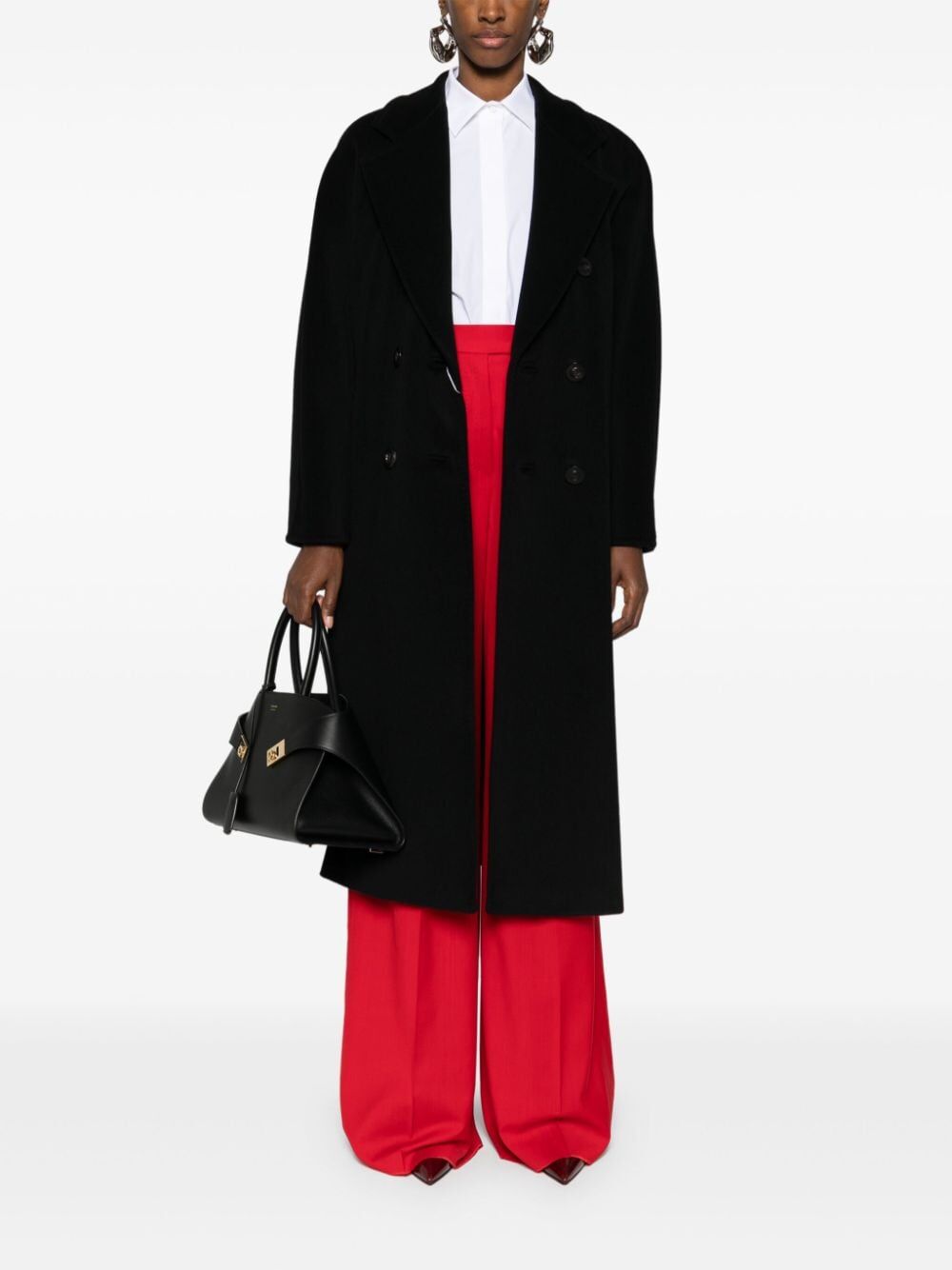 Maxmara Double breasted & peacoat - Nero | 10f7c2183722665a2b8603dae2049462f062899f