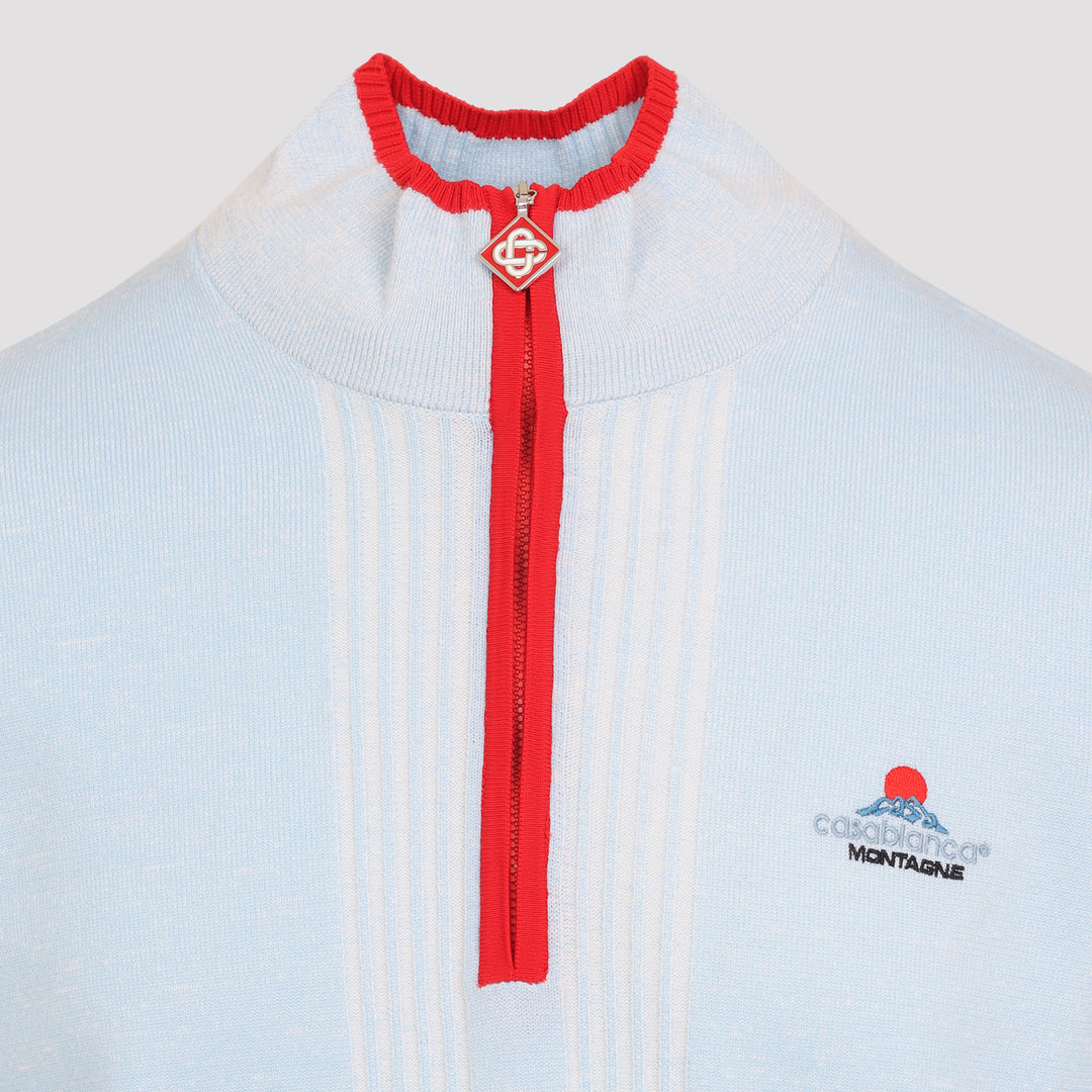 Casablanca Pullover - Blu | 11ead09856c2779dc8a531631c33a242bdf91eb9