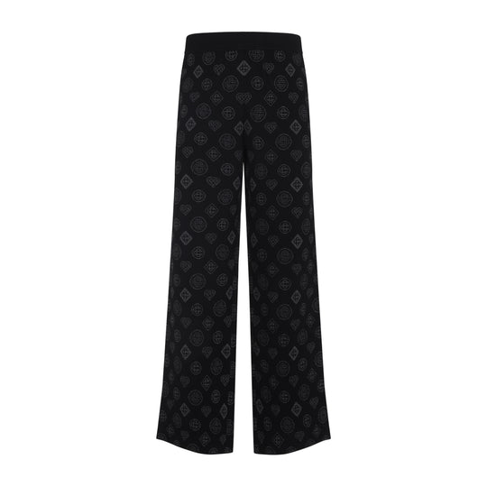 Black City Jacquard Trousers