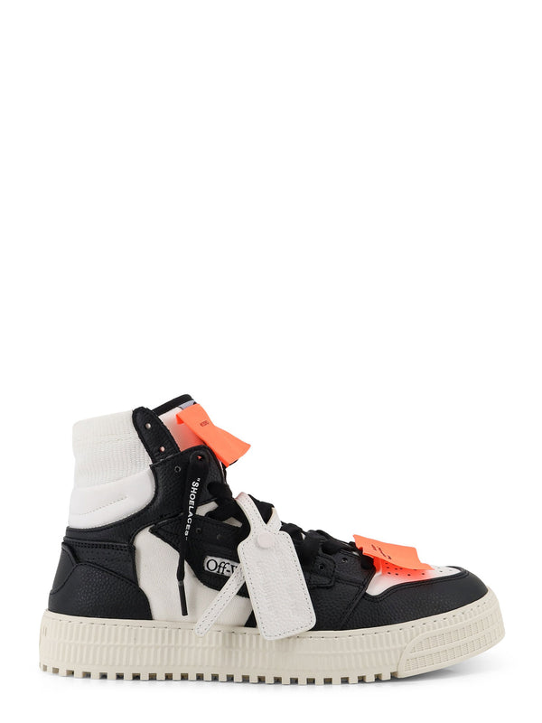 3.0 Court High Top Leather Sneakers