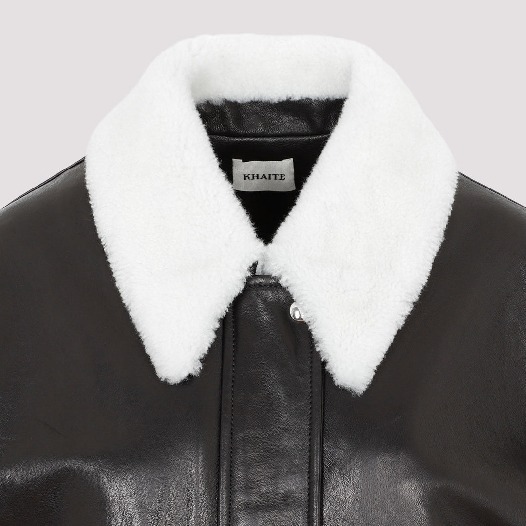 Khaite Bomber jackets - Nero | 5967cf521311380fae9a40780470f82748155e25