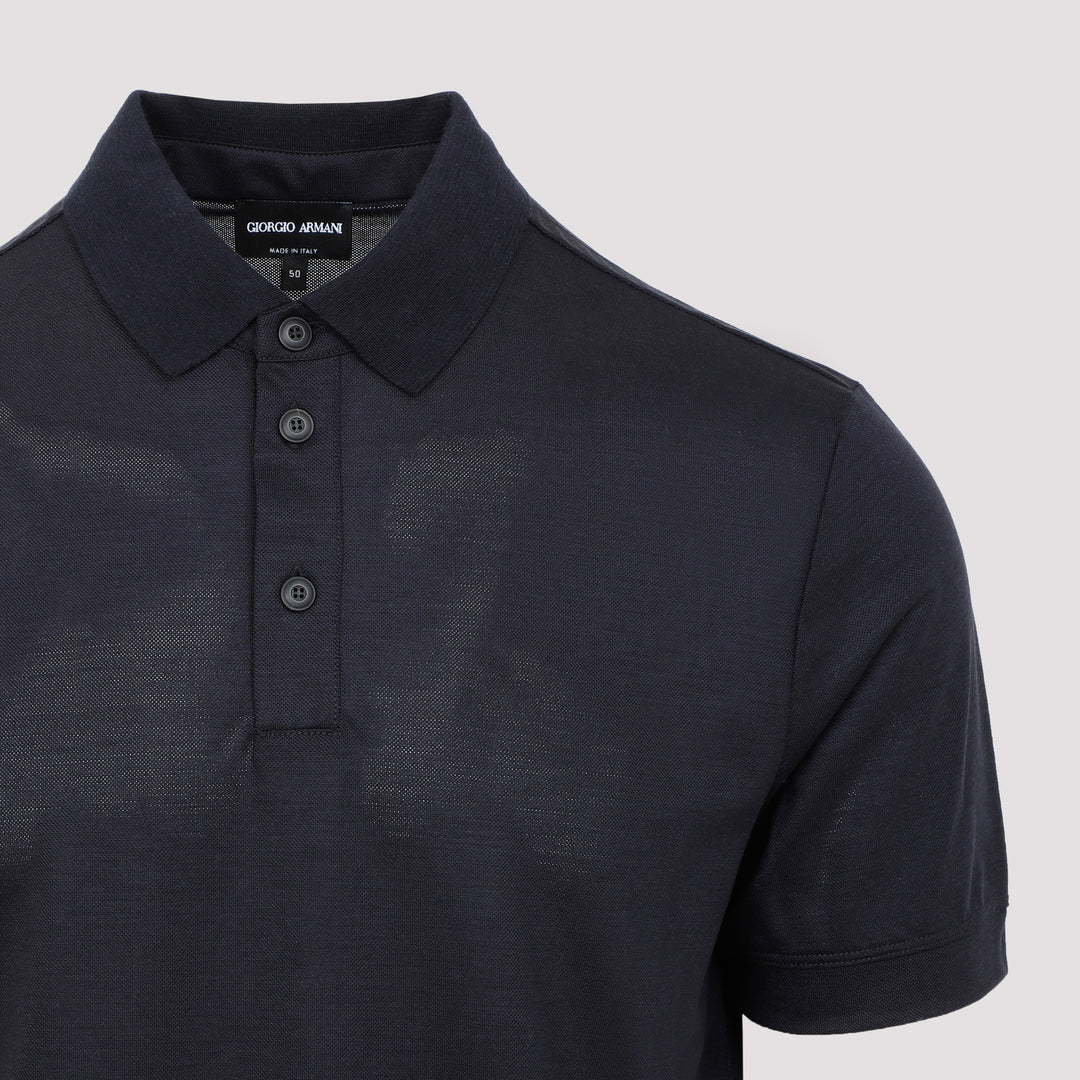 Giorgio Armani POLO - Blu | 87884c286de8de3fa0e33f10b7fd3f27b1f7e9d3