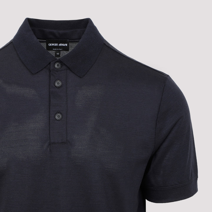 Giorgio Armani POLO - Blu | 87884c286de8de3fa0e33f10b7fd3f27b1f7e9d3