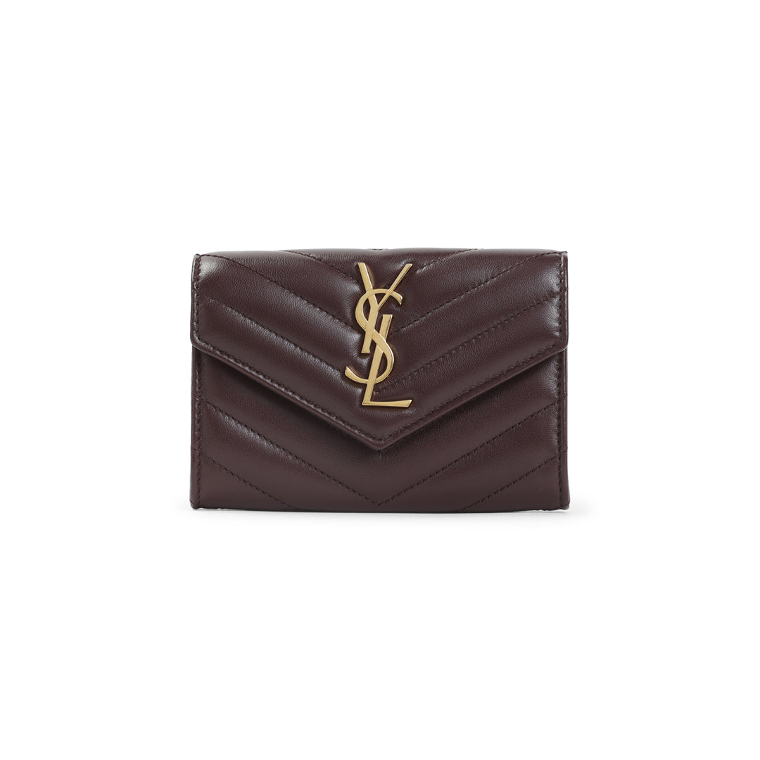 Saint Laurent Credit card case - Rosso | 1e543f75363c9161fff3d914facf7ca487e96037