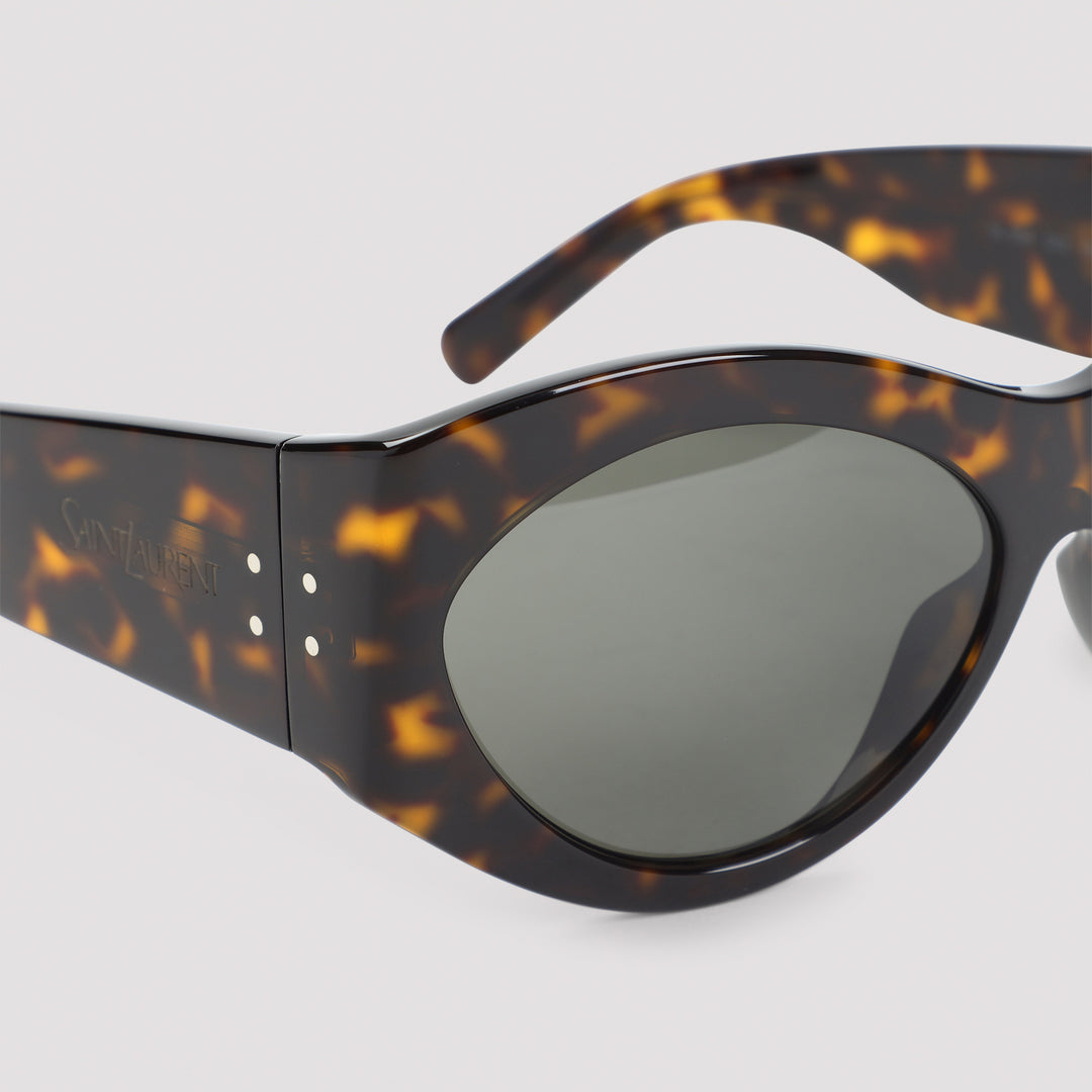 Saint Laurent Occhiali da Sole - Marrone | ff39478bc46e91c269722722113ece3e78483d01