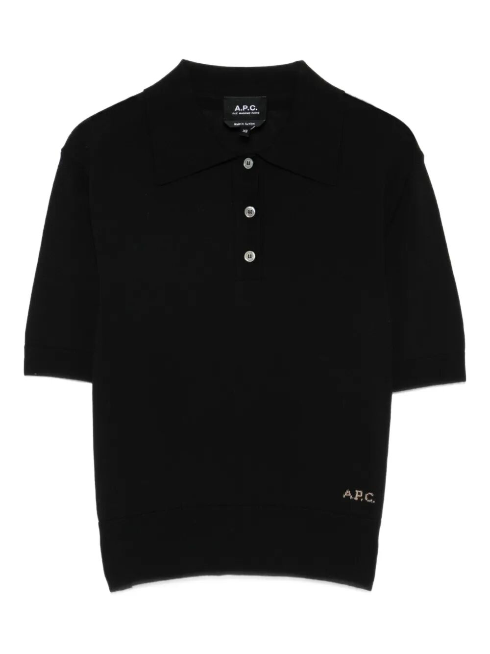 A.P.C. Polo - Nero | d1c1ca5c5afb314f0ef798a502dd3c4f9f14e240
