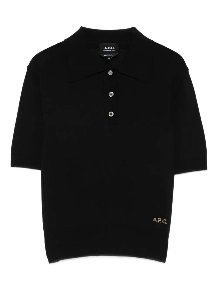 A.P.C. Polo - Nero | d1c1ca5c5afb314f0ef798a502dd3c4f9f14e240