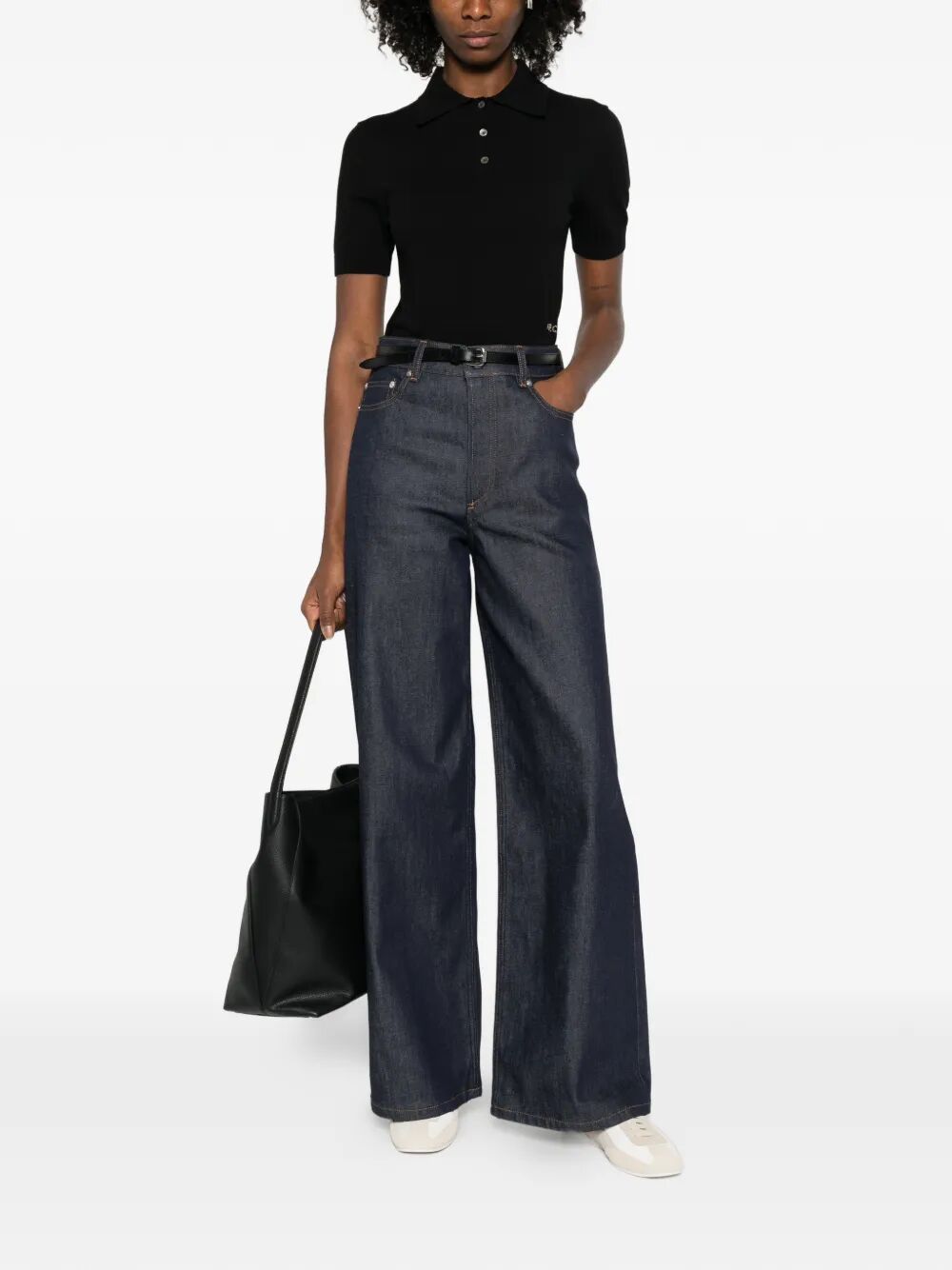 A.P.C. Polo - Nero | 047ec1de41c7c96b65fb801e9e61eca6ff42bdfc