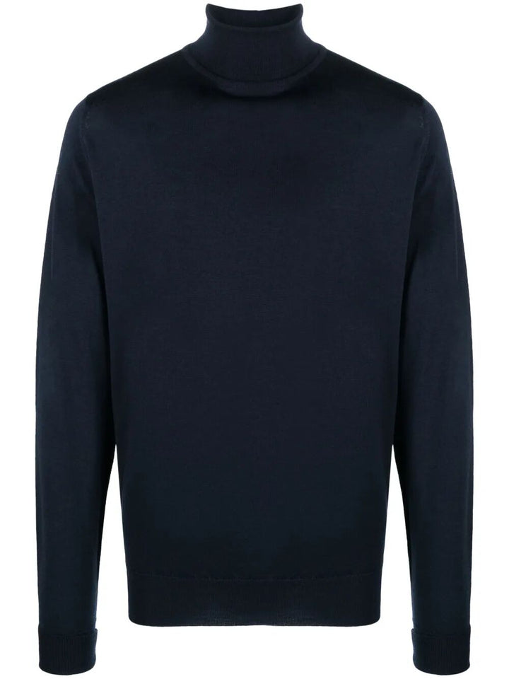 John Smedley Turtle neck - Blu | b8c9c6168d8b624a48c82ce30fb4a6bc4c4a663f