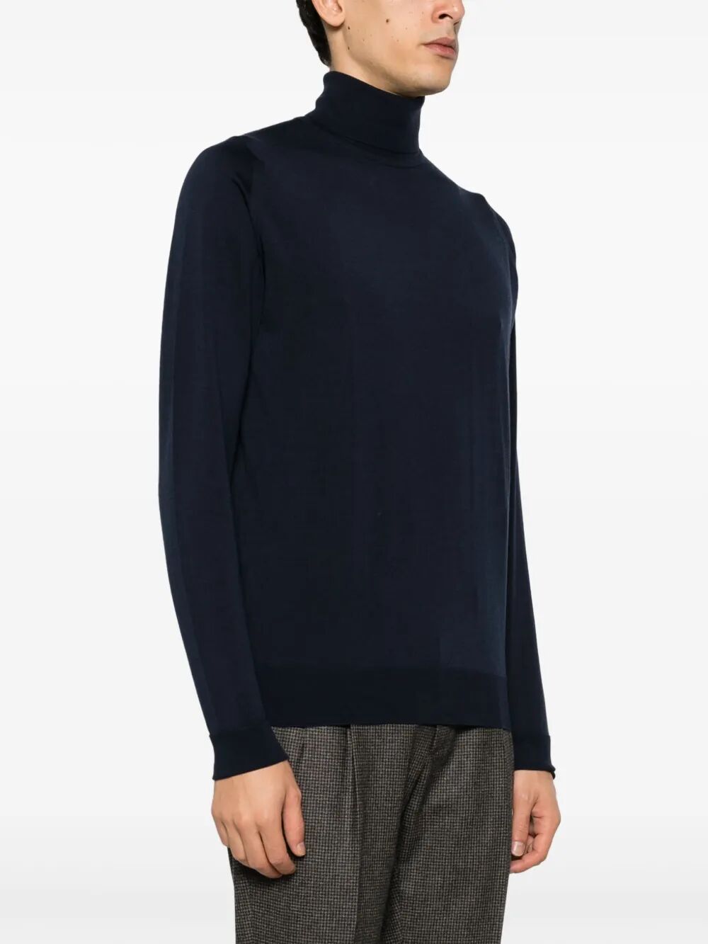 John Smedley Turtle neck - Blu | c63a0e6a0ce5f2cab3e05965b30981e2b354354c