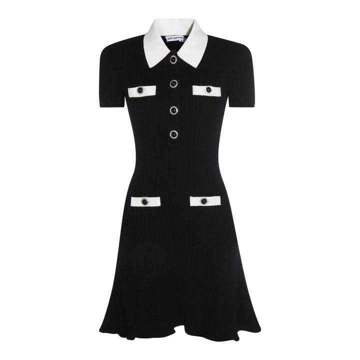 Self-Portrait Dresses - NAVY | 337c4d0e7db415b2c2c932d93c50c07c8089857a