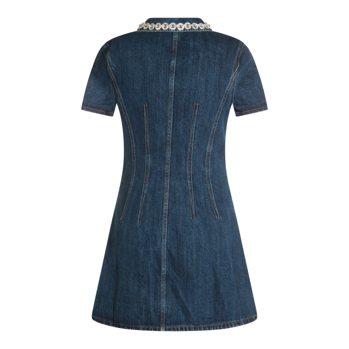 Self-Portrait Dresses - Blue and green | ea522d4adbc887576a8782753ae73564f405d5b0