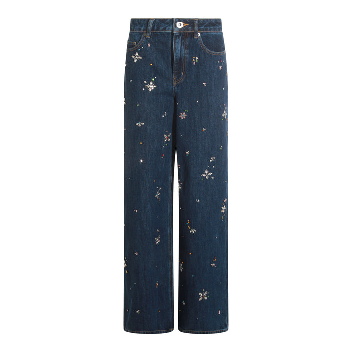 Self-Portrait Jeans - Blue and green | fdbbaaa2a48250990d1c4805b4ec56a6d044a2c3