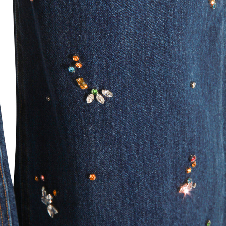 Self-Portrait Jeans - Blue and green | c036e514e2f72418c5ceee8058e4d91a6f45accb