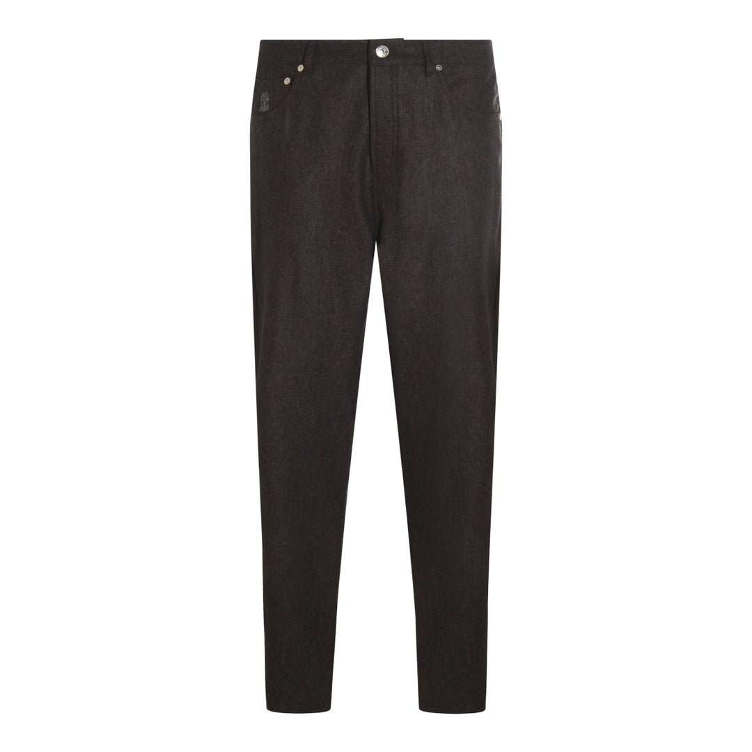Brunello Cucinelli Trousers - Marrone | a51c3d32c4922a97dc7b713d1b26066802d4e79a