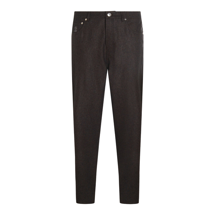 Brunello Cucinelli Trousers - Marrone | a51c3d32c4922a97dc7b713d1b26066802d4e79a