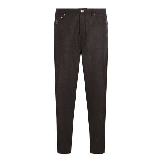 Trousers Marrone