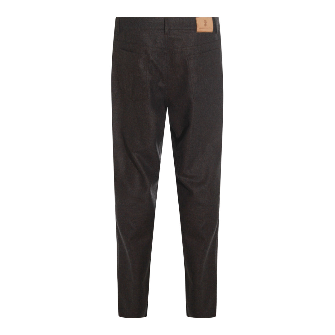 Brunello Cucinelli Trousers - Marrone | 8f107badd66ba9e0b7a31bcca2cc51d6bf5606bb