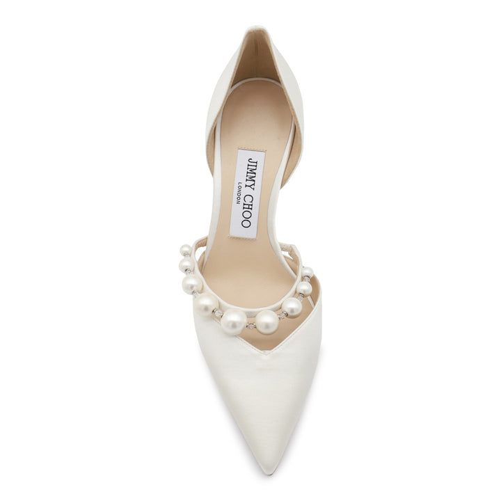 Jimmy Choo With Heel - IVORY/WHITE | 741f213c61b0f879437a4f7cc7d8cc9bfcbf77d4