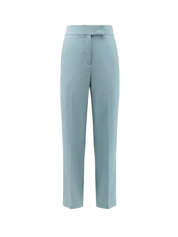 Aix Viscose And Linen Trousers