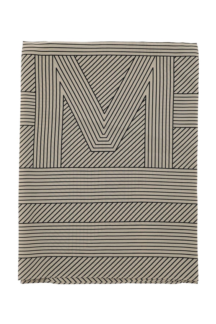 Foulard Striped Monogram In Seta