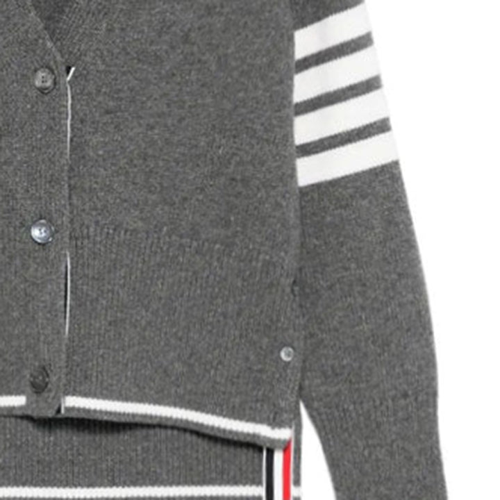 Thom Browne Sweaters - MED GREY | 7f62922efd9b9cacea5352c27fcadf72d99ed580