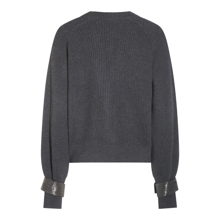 Brunello Cucinelli Sweaters - Blacks and greys | 920462d6c3cae70f116d91b21fc2617ad64db9f0