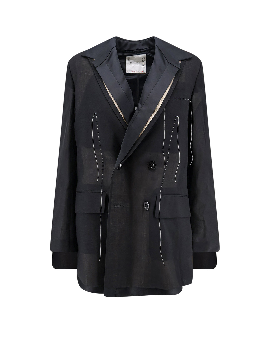 Sacai Clothing - Blacks and greys | 29d52120ba0f1ddf7443fcee502c1e2e8d60e419