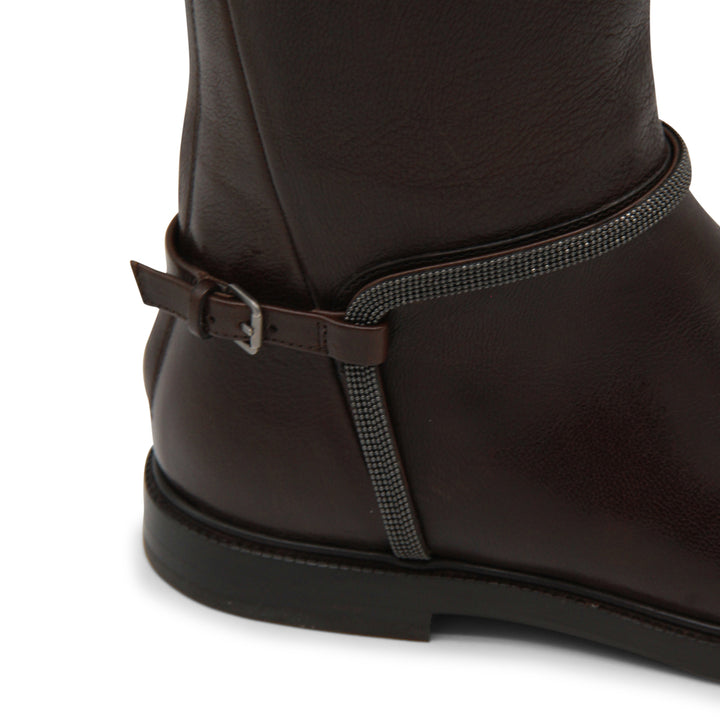 Brunello Cucinelli Boots - Marrone | 22241fa41e934302db414a952d25a3f070595153