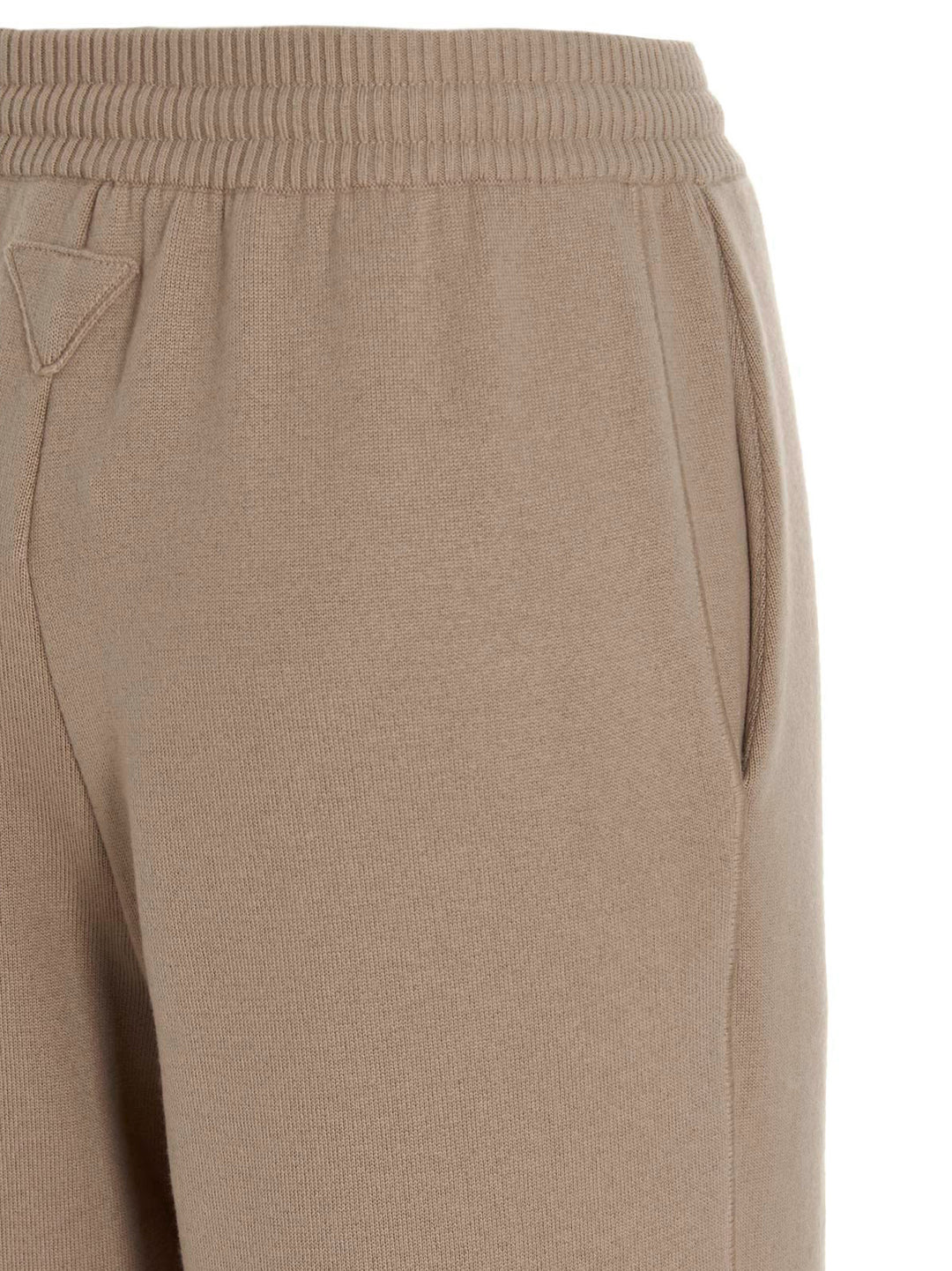 Prada Cashmere Blend Joggers Pantaloni - Beige | 847b788f45873ca0d8c391730cebe49256296344