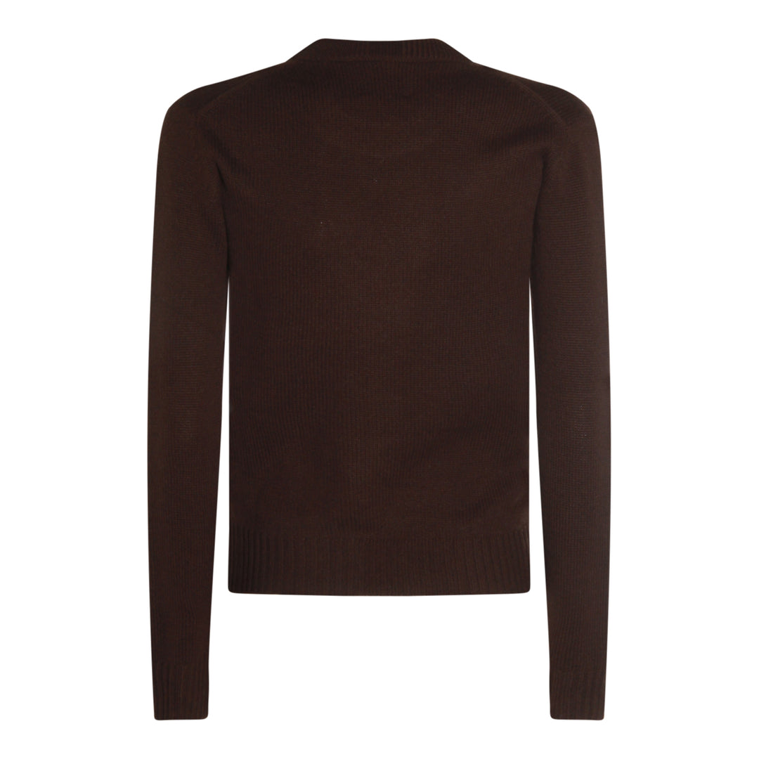 Allude Sweaters - Marrone | 449c9695355815f1234ba3ea66c5053e74e1cf32