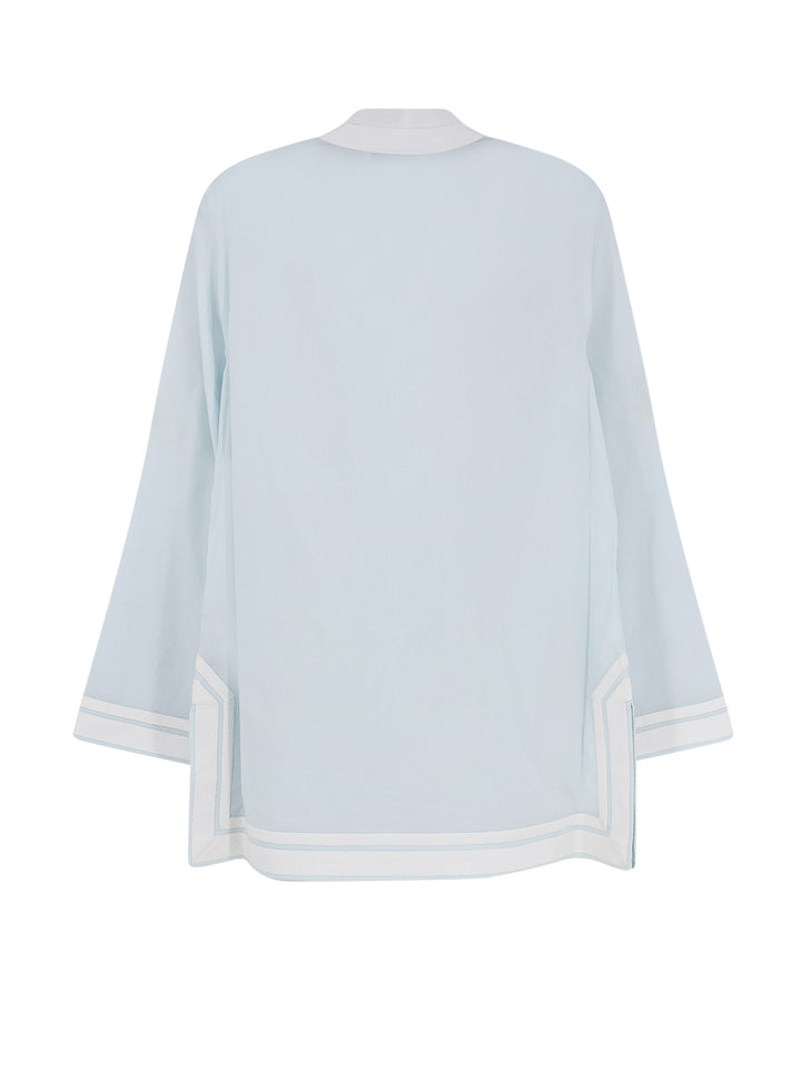 Tory Burch Shirts - Blue and green | 29f4107e1e9a49dcd0138b003262b70e0a34de6f