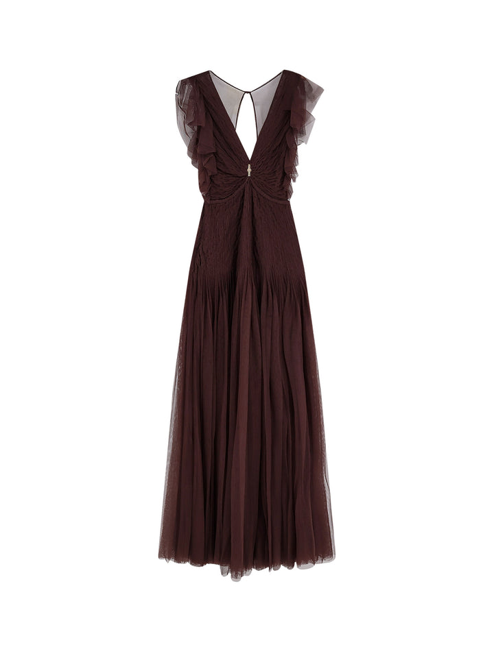 Elisabetta Franchi Dresses - Marrone | 4d9b1a94d4476f73806a416c1b6ea04ae4b9659e