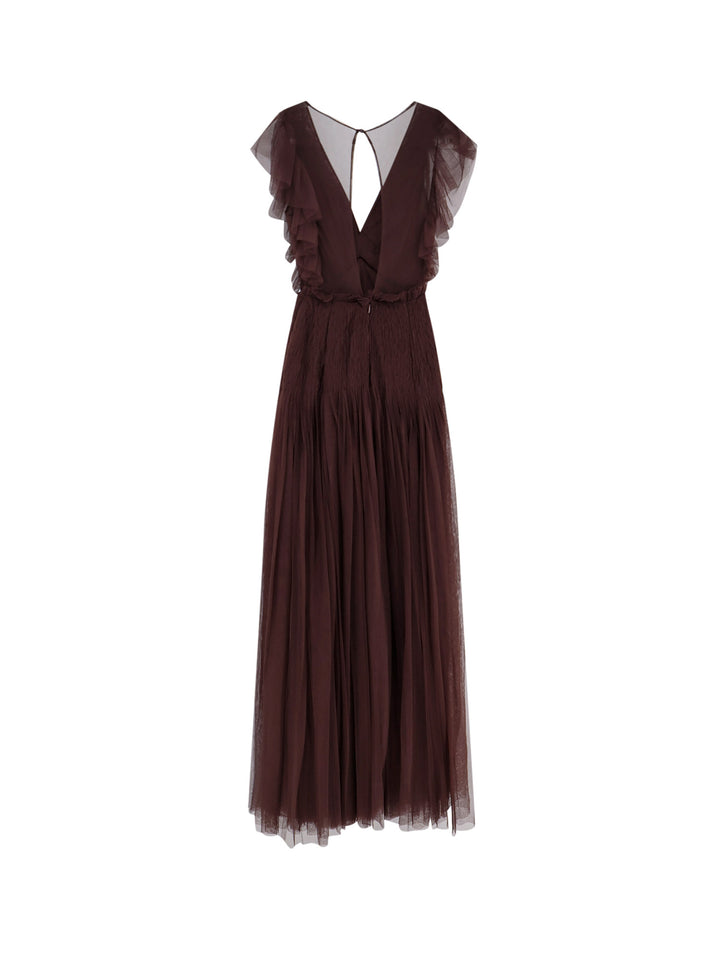 Elisabetta Franchi Dresses - Marrone | 1537929f8b1e47fa58339289b701f463d7dbd570