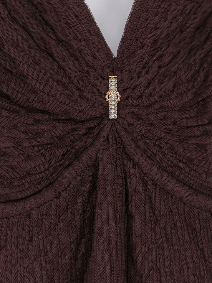 Elisabetta Franchi Dresses - Marrone | 3a424640efd7349bfebc27028701a9a9864a5573