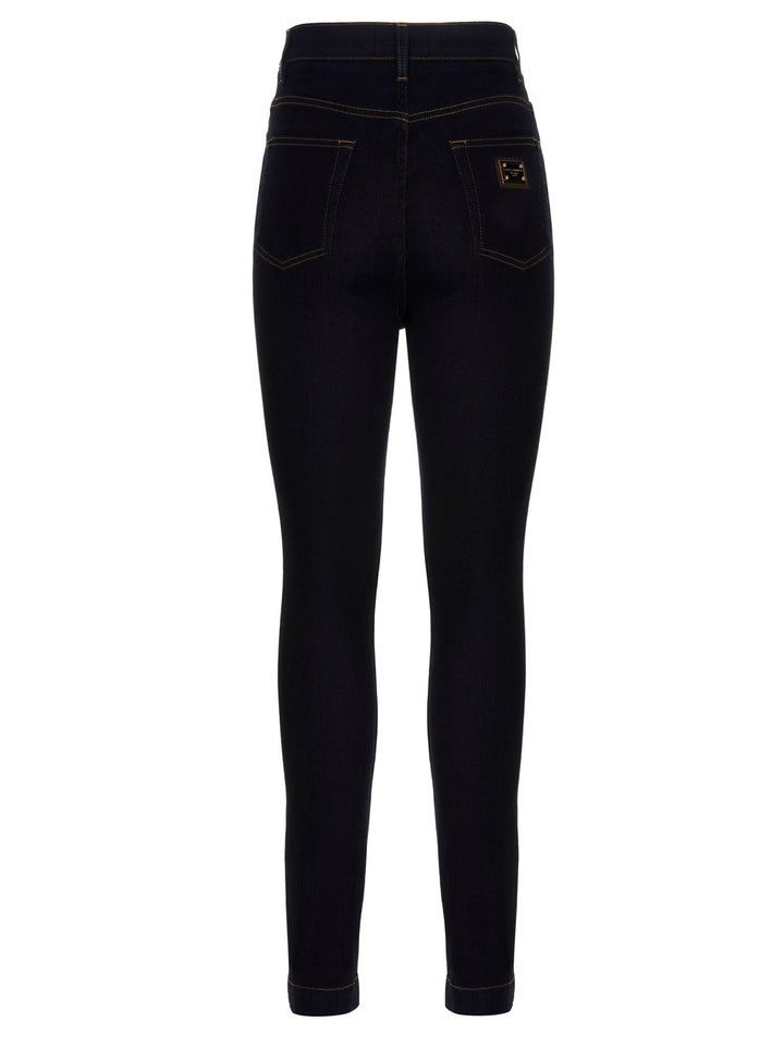 Dolce & Gabbana Grace Jeans - Nero | f66bbd228da3c7d76a4a97524910320587003560