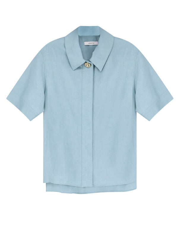 Volu "Light" Linen Blend Shirt