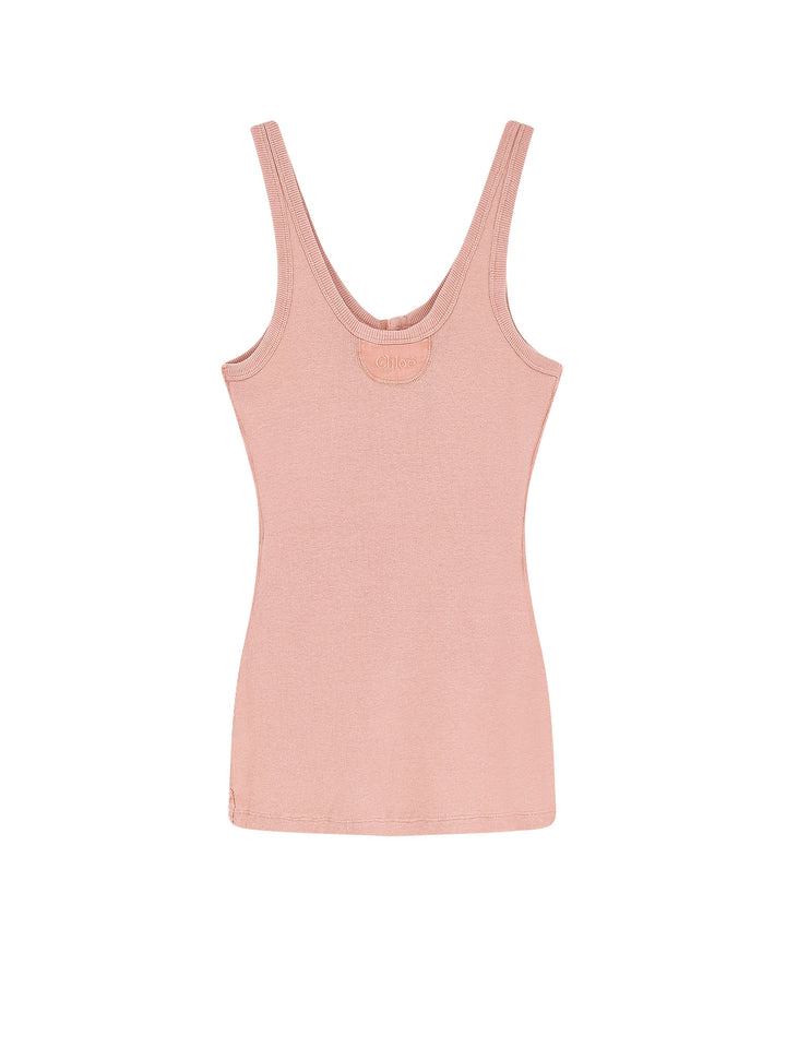 Chloè T-shirts and Polos - CoralSand | 13d910d2ed4b5f8a49afc26437ea1268f73c8c19