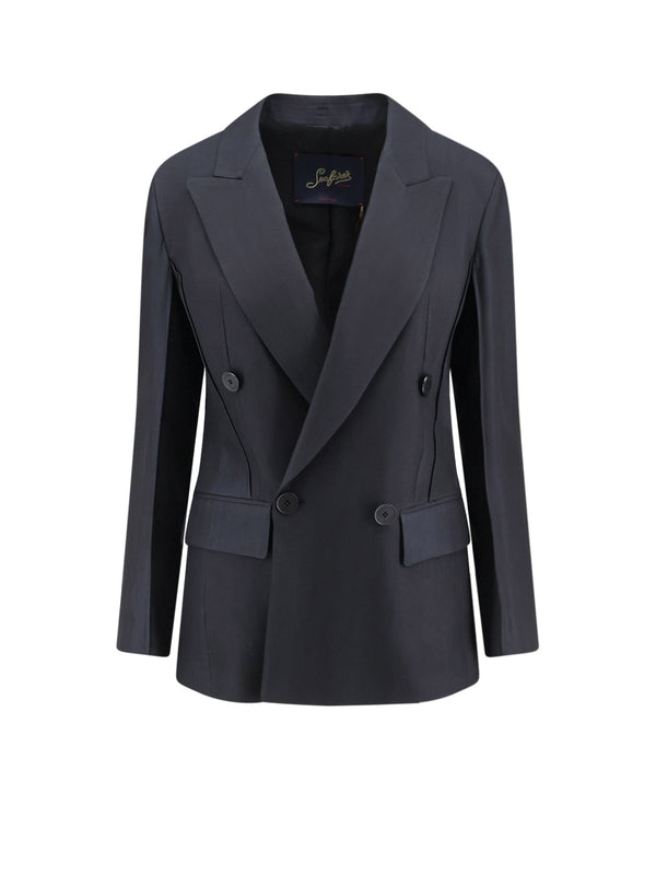Carmen Virgin Wool And Silk Blazer